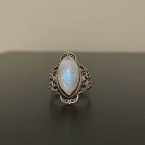 Moonstone Sterling Silver Ring